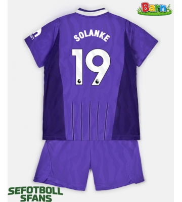 Tottenham Hotspur Dominic Solanke #19 Tredjeställ Barn 2026-27 Kortärmad (+ Korta byxor)